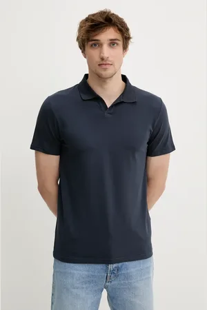 Filippa K Polo męski kolor gładki 28909