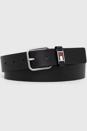 Tommy Hilfiger Pasek skórzany męski kolor AM0AM12045