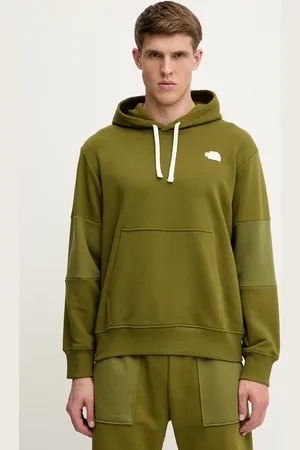 The North Face Bluza Terry Relaxed męska kolor z kapturem gładka NF0A8C2BPIB1