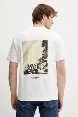 Marc O’ Polo T-shirt bawełniany męski kolor z nadrukiem 524206451300
