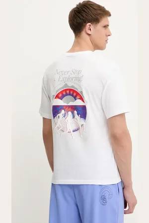 The North Face T-shirt bawełniany Never Stop Relaxed męski kolor z nadrukiem NF0A8C3AFN41