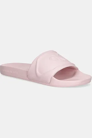 Calvin Klein Klapki SLIDE PU HF MG damskie kolor YW0YW01879