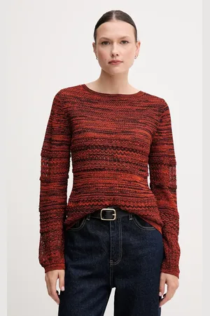 Sisley Sweter damski kolor lekki 19EQL106E
