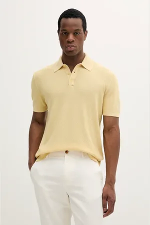 Sisley Polo bawełniane męski kolor gładki 1094S300M