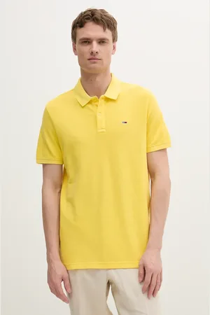 Tommy Hilfiger Polo bawełniane kolor gładki DM0DM20226