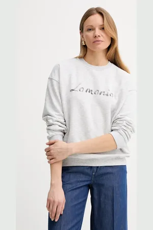 La Mania Bluza FIORA damska kolor z nadrukiem FIORA
