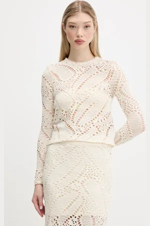 Desigual Sweter DENIS damski kolor lekki 25SWTKAM
