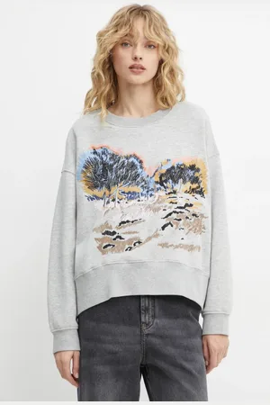 Munthe Bluza SAZZILY damska kolor z aplikacją 244115024462