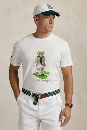 Ralph Lauren T-shirt bawełniany męski kolor z nadrukiem 710970519