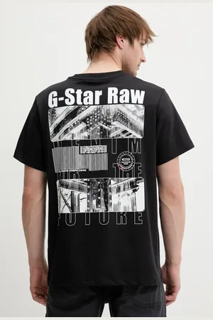 G-Star T-shirt bawełniany męski kolor z nadrukiem D25976-C784