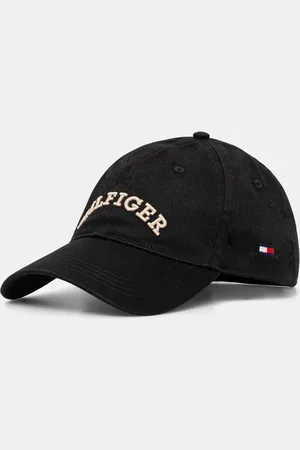 Tommy Hilfiger Czapka z daszkiem bawełniana kolor z aplikacją AM0AM13165
