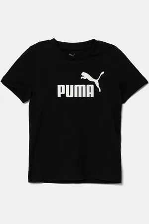 PUMA T-shirt bawełniany dziecięcy ESS No. 1 Logo Tee kolor z nadrukiem 684930