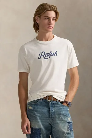 Ralph Lauren T-shirt bawełniany męski kolor z nadrukiem 710936401