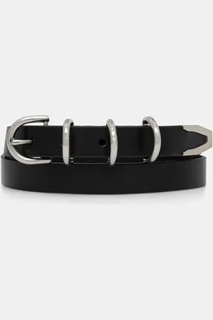 RAG&BONE Pasek skórzany damski kolor WJW24S1007UA07