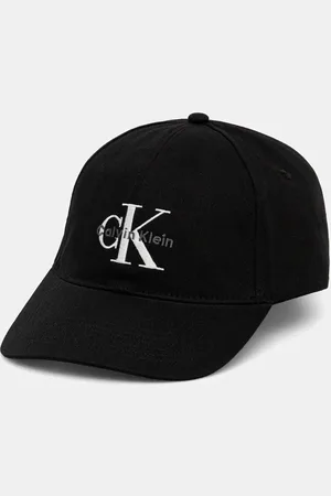 Calvin Klein Czapka z daszkiem bawełniana kolor z aplikacją LV04G5004G