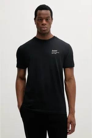 GANT T-shirt bawełniany męski kolor z aplikacją 2003300