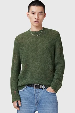 AllSaints Sweter z domieszką wełny BLEAKER męski kolor lekki M013KC