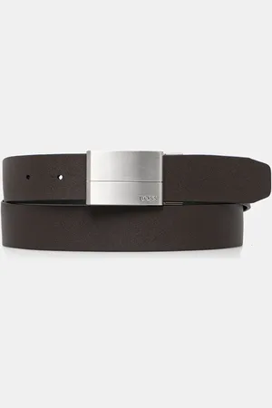 HUGO BOSS Pasek skórzany męski kolor 50537100