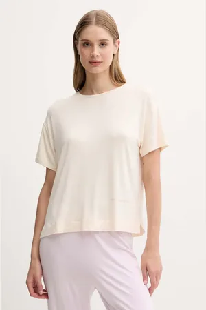 Benetton T-shirt piżamowy damska kolor 36MX3M07A