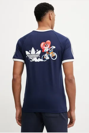 adidas T-shirt bawełniany Cali Tee męski kolor z aplikacją JP0984