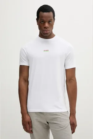 Karl Lagerfeld T-shirt bawełniany męski kolor z nadrukiem 552224.755031