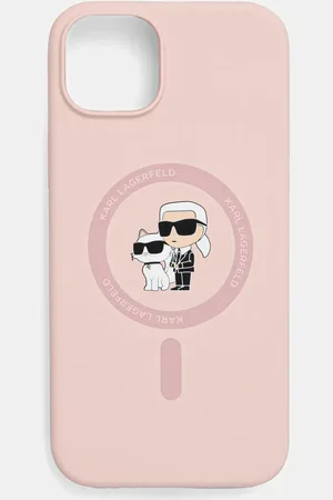 Karl Lagerfeld Etui na telefon iPhone 15 Plus kolor KLHMP15MSCMKCRHP