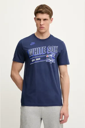 Nike T-shirt bawełniany Chicago White Sox 1976-85 męski kolor z nadrukiem N199-44B-CWS-CUE
