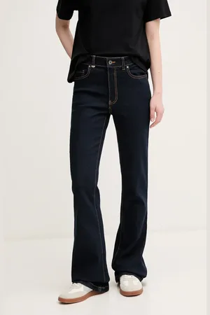 Benetton Jeansy damskie high waist 4OTADE00F