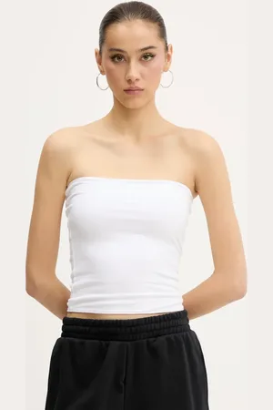 Hollister Top dwustronny kolor odkryte plecy KI339-5094