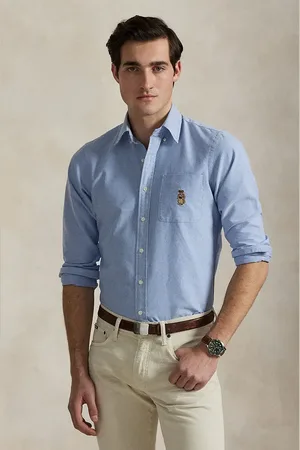 Ralph Lauren Koszula bawełniana męska kolor regular z kołnierzykiem klasycznym 710974543