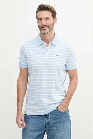 Tommy Hilfiger Polo bawełniane męski kolor gładki DM0DM20676