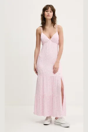 Hollister Sukienka kolor maxi rozkloszowana KI359-5064