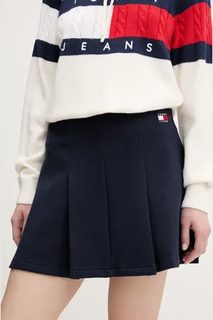 Tommy Hilfiger Spódnica kolor mini rozkloszowana DW0DW20268