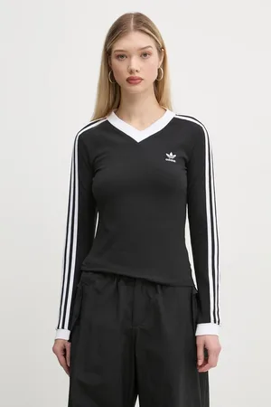 adidas Longsleeve V-NECK LS damski kolor IY7247