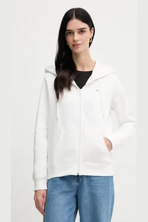 Tommy Hilfiger Bluza damska kolor z kapturem gładka DW0DW19729