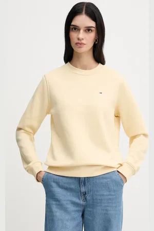 Tommy Hilfiger Bluza damska kolor gładka DW0DW19959