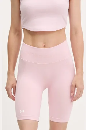 Under Armour Szorty treningowe Train Seamless kolor gładkie high waist 1379151