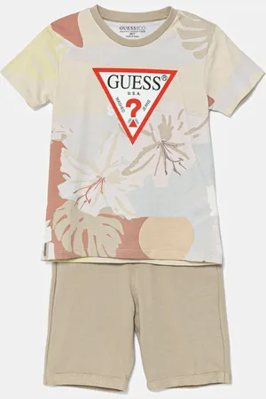 Guess Komplet bawełniany dziecięcy kolor N5GG05 K8HM4