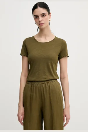 Sisley T-shirt damski kolor