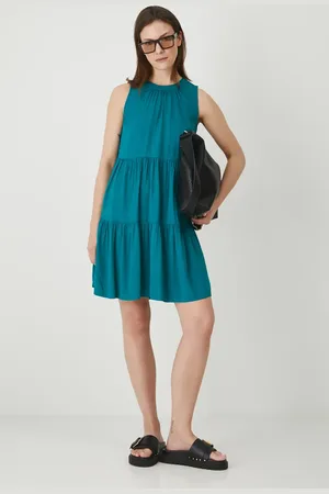 MEDICINE Sukienka kolor zielony mini oversize
