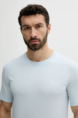 Marc O’ Polo T-shirt bawełniany męski kolor gładki 524201251054