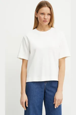 Max Mara T-shirt bawełniany damski kolor 2515941042600