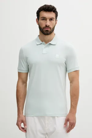 HUGO BOSS Polo męski kolor gładki 50507803