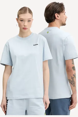 BARROW T-shirt bawełniany kolor z nadrukiem S5BWUATH084