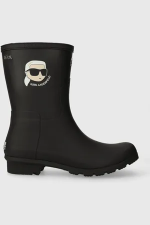 Karl Lagerfeld Kalosze KALOSH NFT damskie kolor KL47073N