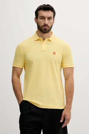 Tommy Hilfiger Polo bawełniane męski kolor z aplikacją MW0MW33167