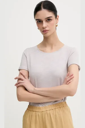 Sisley T-shirt damski kolor