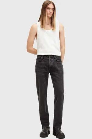 AllSaints Jeansy bawełniane REID M025EB