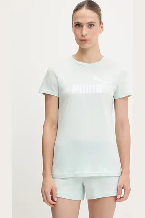 PUMA T-shirt bawełniany damski kolor 682371