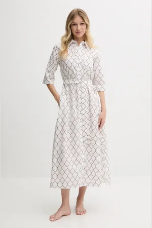 Max Mara Sukienka bawełniana kolor 2516221049600